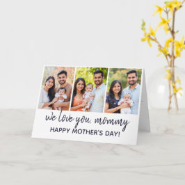 聖書の一節 タイポグラフィ 写真 コラージュ 母の日 カード