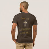 聖書の一節 Tシャツ (裏面フル)