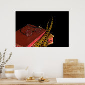 聖書の中のキジの羽 ポスター (キッチン)