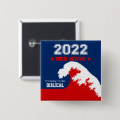 聖書の中文2022赤い波 缶バッジ (正面&裏面)