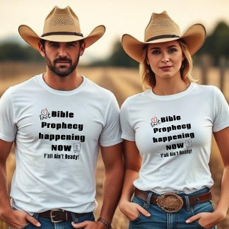 聖書の予言が今起きてる ユニセックス Tシャツ