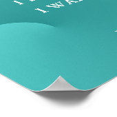 聖書の健康のための詩引用文イザヤのポスター ポスター (角)