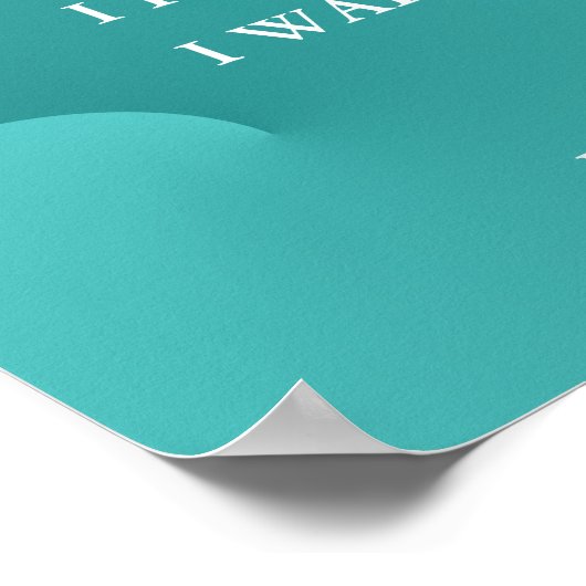 聖書の健康のための詩引用文イザヤのポスター ポスター (角)