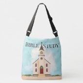 聖書の勉強のトートバック クロスボディバッグ (正面)