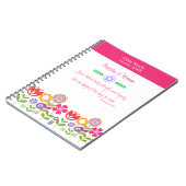 聖書の勉強ツール|女性諺31キリスト教徒 ノートブック (左側)