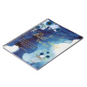 聖書の勉強パーソナライズされた名と信仰の聖句を追加 ノートブック (左側)