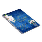 聖書の勉強パーソナライズされた名と信仰の聖句を追加 ノートブック (右側)