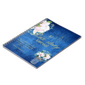 聖書の勉強パーソナライズされた名と信仰の聖句を追加 ノートブック (左側)