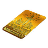 聖書の勉強彼が申命記を約束したように26:19 マグネット (左側)