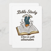 聖書の勉強 サンキューカード (正面/裏面)