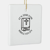聖書の勉強 セラミックオーナメント (右)