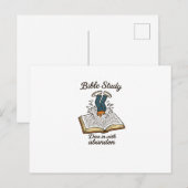 聖書の勉強 ポストカード (正面/裏面)