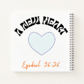 聖書の勉強/祈りの言葉ジャーナル/イエス/引用文 ノートブック (裏面)