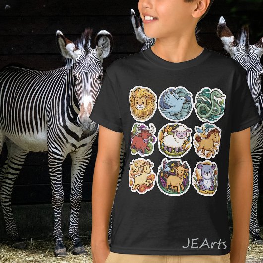 聖書の動物 Tシャツ