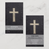 聖書の十字架 名刺 (正面/裏面)