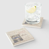 聖書の原稿芸術のコースター ストーンコースター (横)