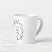 聖書の句 カフェラテマグ (右アングル)