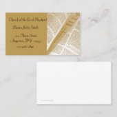 聖書の名刺 名刺 (正面/裏面)