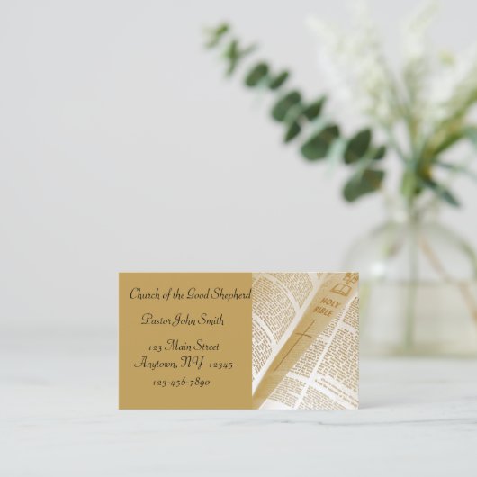 聖書の名刺 名刺 (スタンド正面)