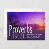 聖書の名言ポストカード ポストカード (正面/裏面)