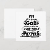 聖書の名言 招待状 (正面/裏面)