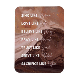 聖書の女性のように マグネット