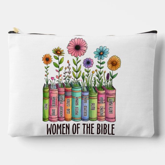 聖書の女性 アクセサリーポーチ (正面)