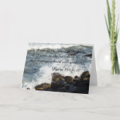 聖書の引用文の賛美歌の139:9 - 10カード カード (正面)