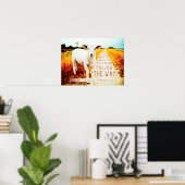 聖書の引用文後を追ザ・ウェイ・ポスター ポスター (ホームオフィス)