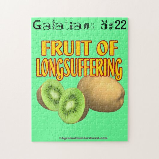 聖書の引用文 ジグソーパズル (縦)