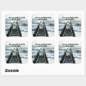 聖書の引用文 スクエアシール (シート)