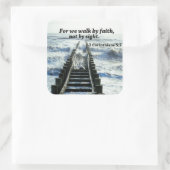 聖書の引用文 スクエアシール (バッグ)