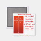 聖書の引用文 マグネット (正面/裏面)