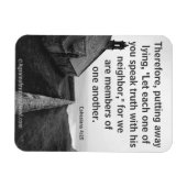 聖書の引用文 マグネット (横)