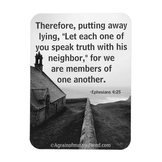 聖書の引用文 マグネット (縦)