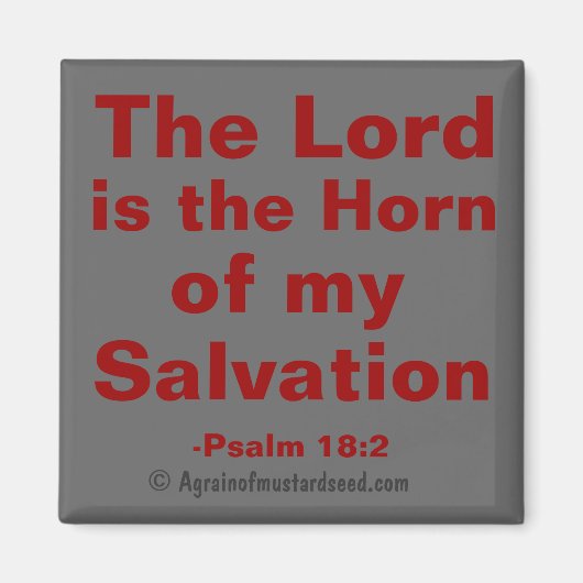 聖書の引用文 マグネット (正面)