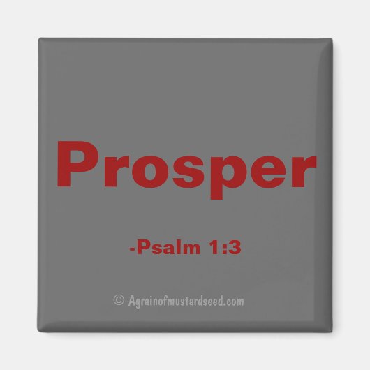 聖書の引用文 マグネット (正面)