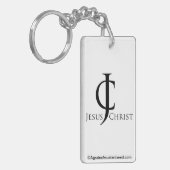 聖書の引用文 感動的 キーホルダー (正面左)