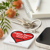 聖書の引用文 感動的 キーホルダー (正面右)