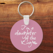 聖書の引用文:王の娘 キーホルダー (正面)