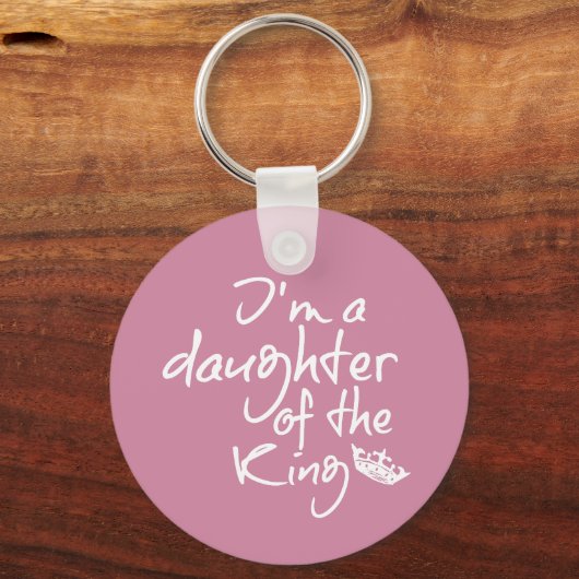 聖書の引用文：王の娘 キーホルダー (正面)