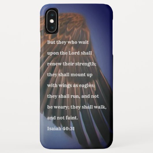 聖書の引用文 Case-Mate iPhoneケース (裏面)