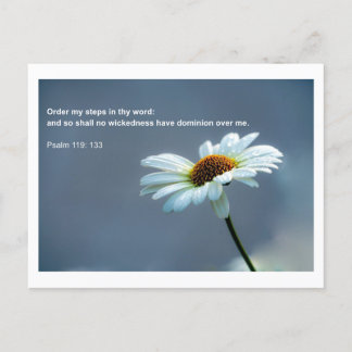 聖書の引用 – Psalm 119 ポストカード