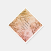 聖書の愛引用文 スタンダードカクテルナプキン (角)