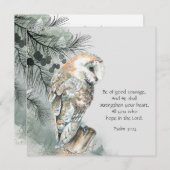 聖書の感動的聖なる書物、 経典フクロウ (正面/裏面)