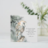 聖書の感動的聖なる書物、 経典フクロウ (スタンド正面)