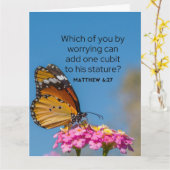 聖書の折り紙グリーティングカード カード (黄色い花)