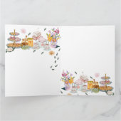 聖書の折り紙グリーティングカード　スウィートフレンドシップ カード (内部)