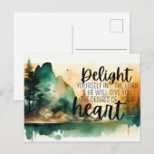 聖書の挨拶ポストカードの喜び ポストカード (正面/裏面)