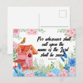 聖書の挨拶ポストカード ポストカード (正面/裏面)